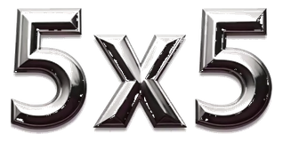 5x5 logo